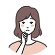 悩む人のイラスト